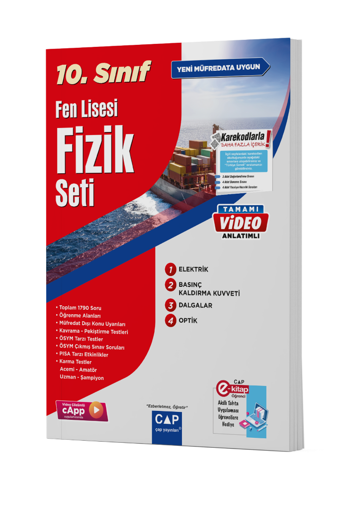 10.SINIF SET FEN LİSESİ FİZİK - 2024-25